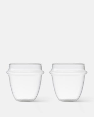 Glass Table Cups 2 Pack | 12oz